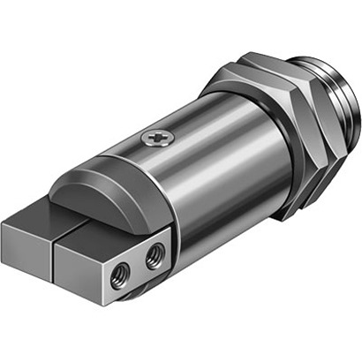 Festo 2 Finger Single Action Pneumatic Gripper, HGWM-08-EZ-G7, Angle Gripping Type