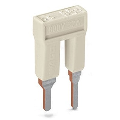 WAGO TOPJOB S Series Step-down Jumper for Use with DIN Rail Terminal Block, 32A