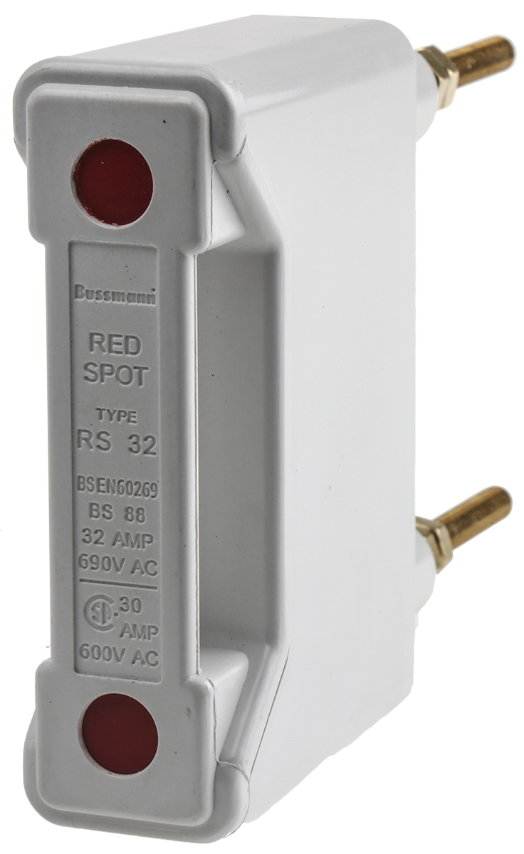 Eaton 32A Rail Mount Fuse Holder for A2 Fuse, 1P, 690V ac