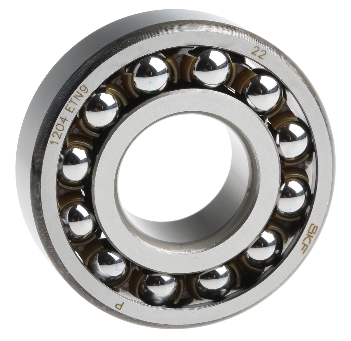 SKF 1204 ETN9 20 mm ID 2 Row Self-Aligning Ball Bearing -, 47 mm OD