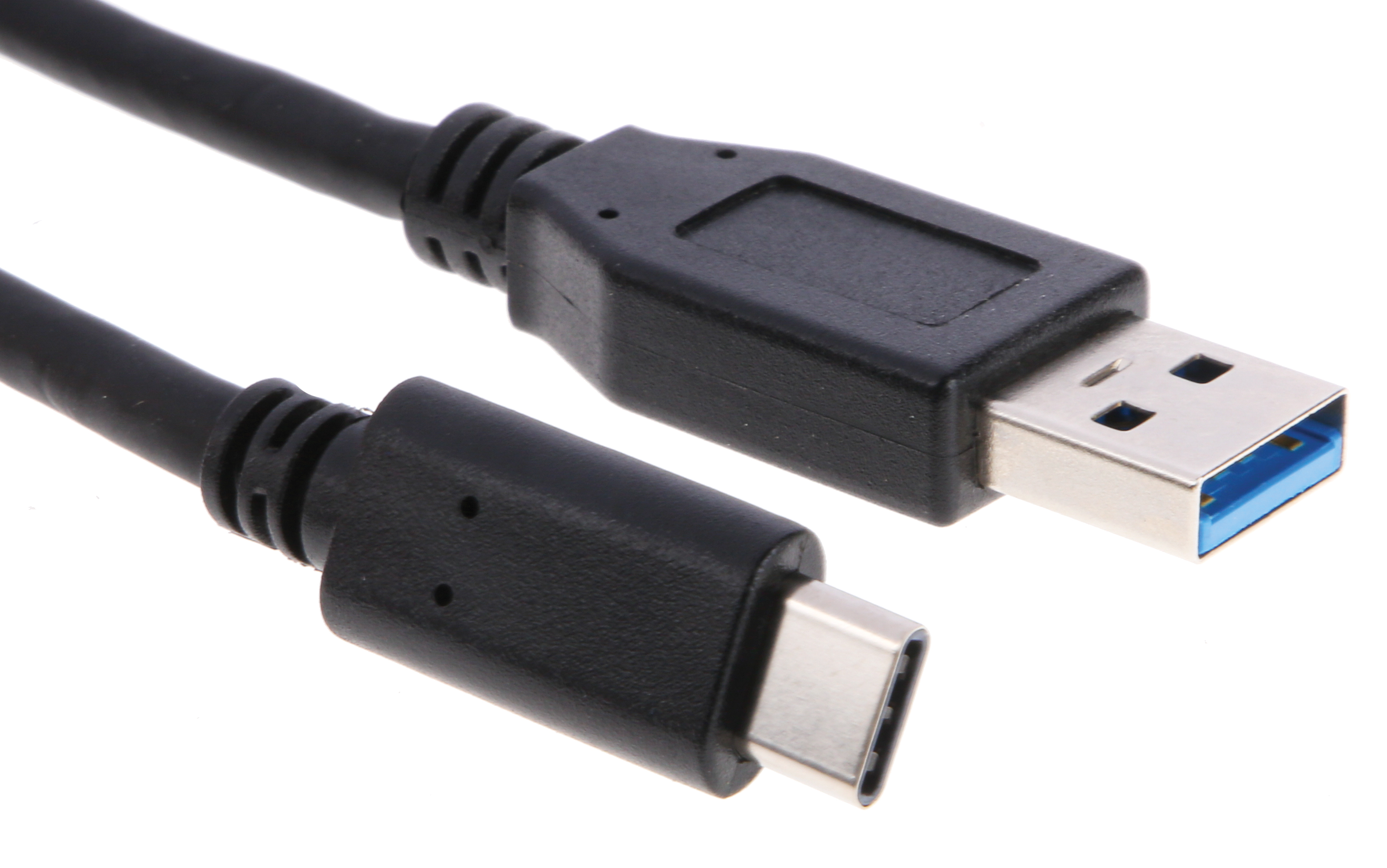RS PRO USB 3.0, Male USB C to Male USB A, 1m