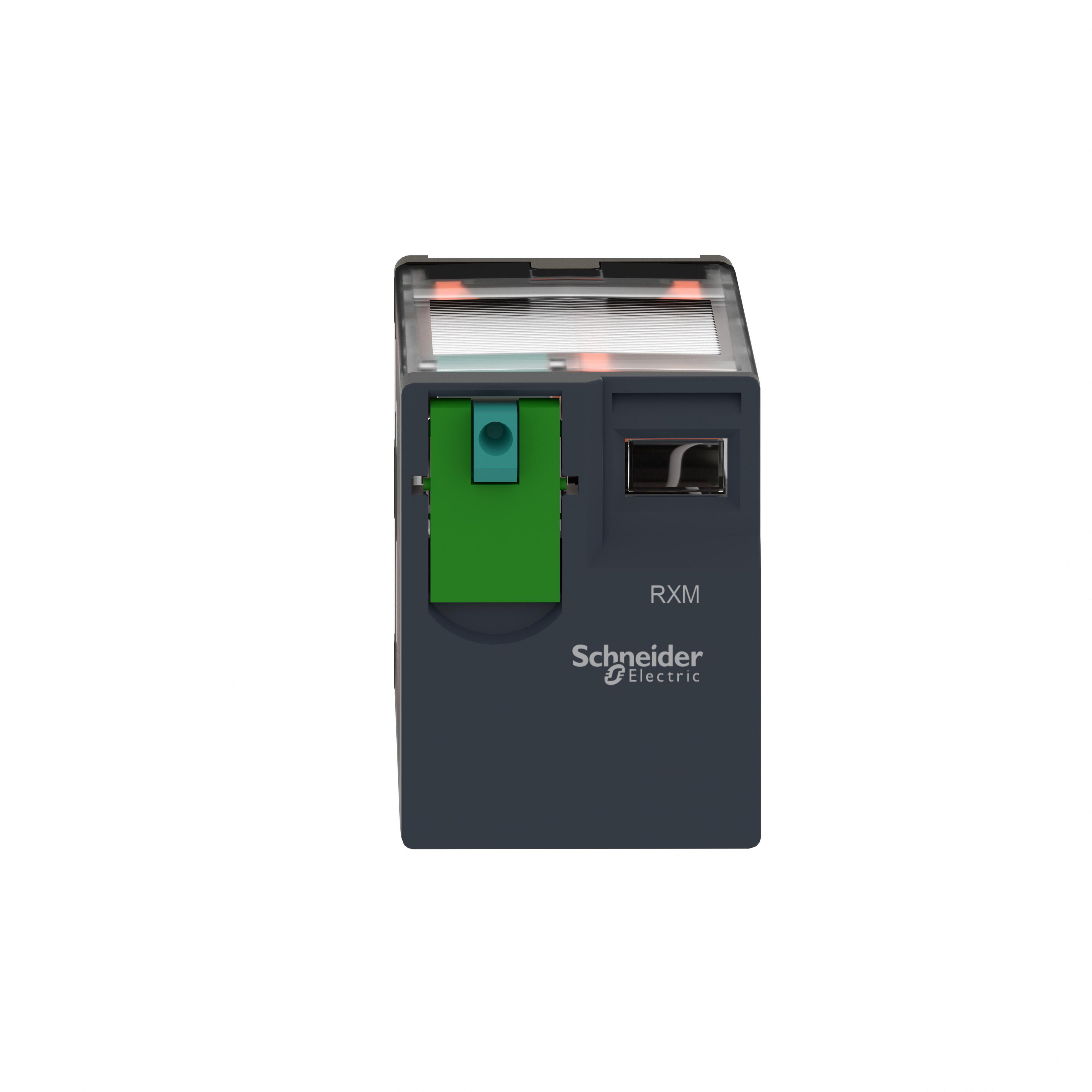 Schneider Electric Plug In Power Relay, 110V dc Coil, 12A Switching Current, DPDT