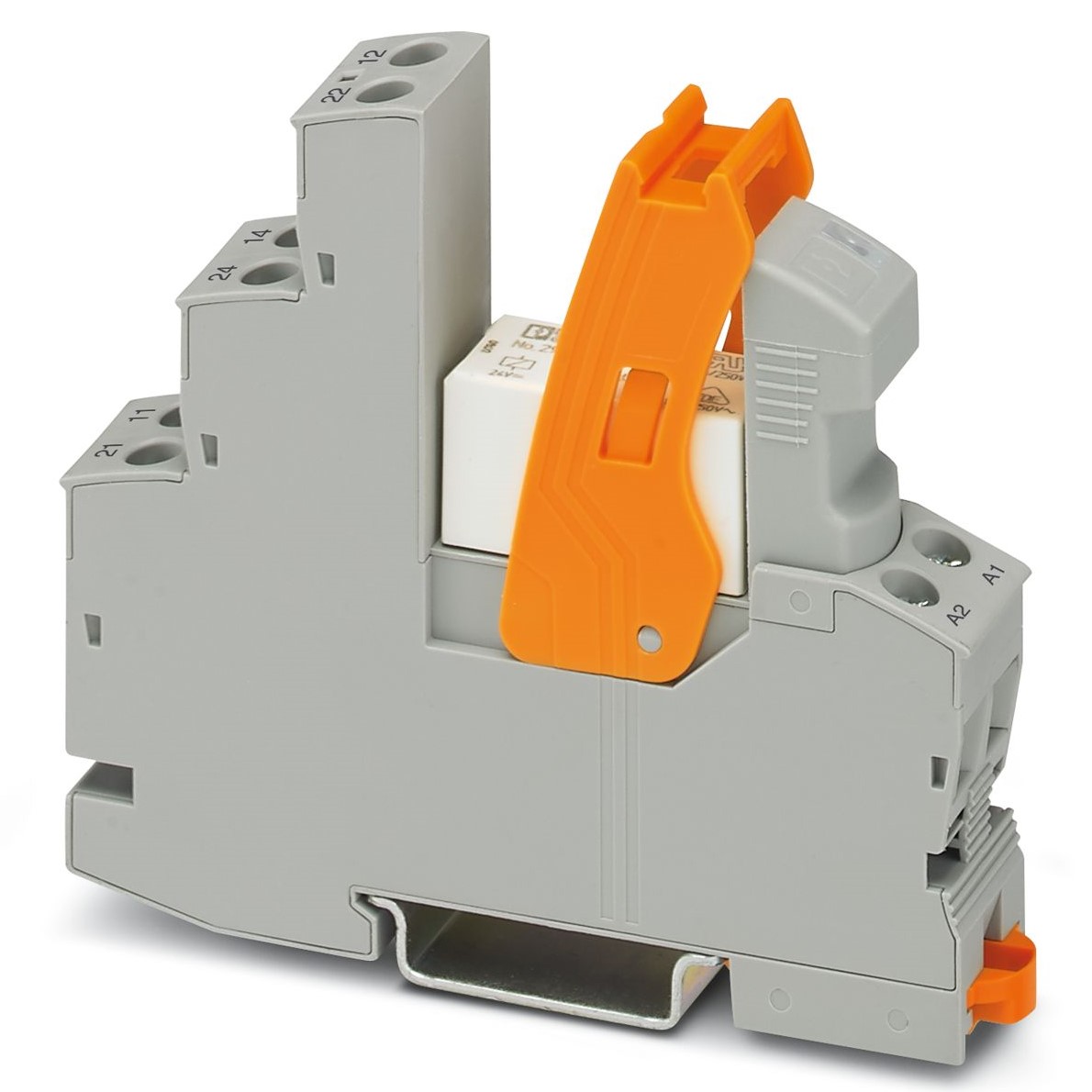 Phoenix Contact RIF-1-RSC-LDP-12DC/1X21 Series Interface Relay, DIN Rail Mount, 12V dc Coil, SPDT, 1-Pole