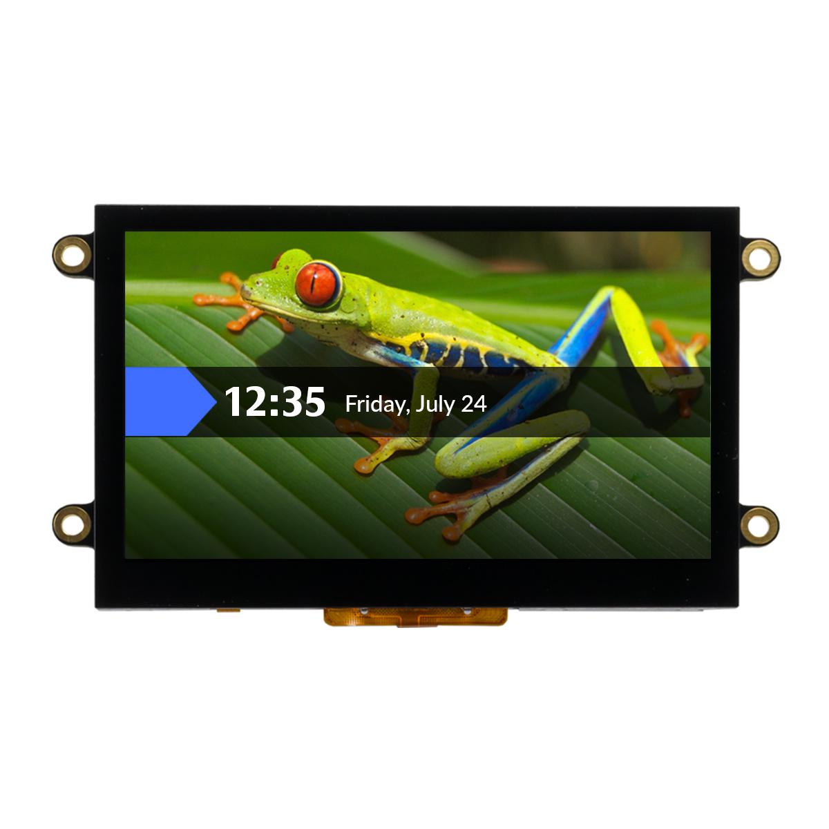 NEWHAVEN DISPLAY INTERNATIONAL NHD-4.3-800480FT-CSXP-CTP IPS TFT LCD Colour Display / Touch Screen, 4.3in, 800 x