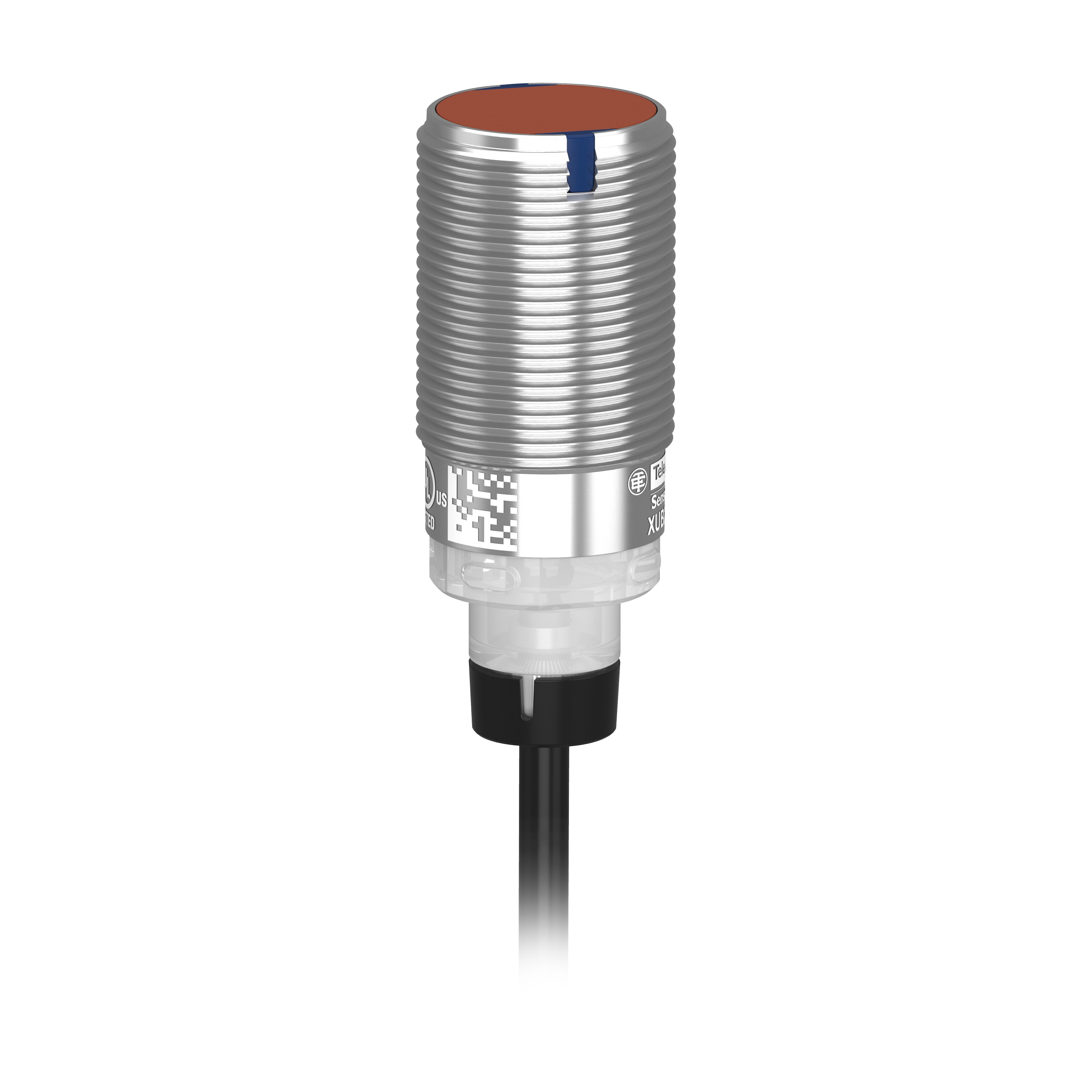Telemecanique Sensors Through Beam Photoelectric Sensor, Cylindrical Sensor, 30 m Detection Range