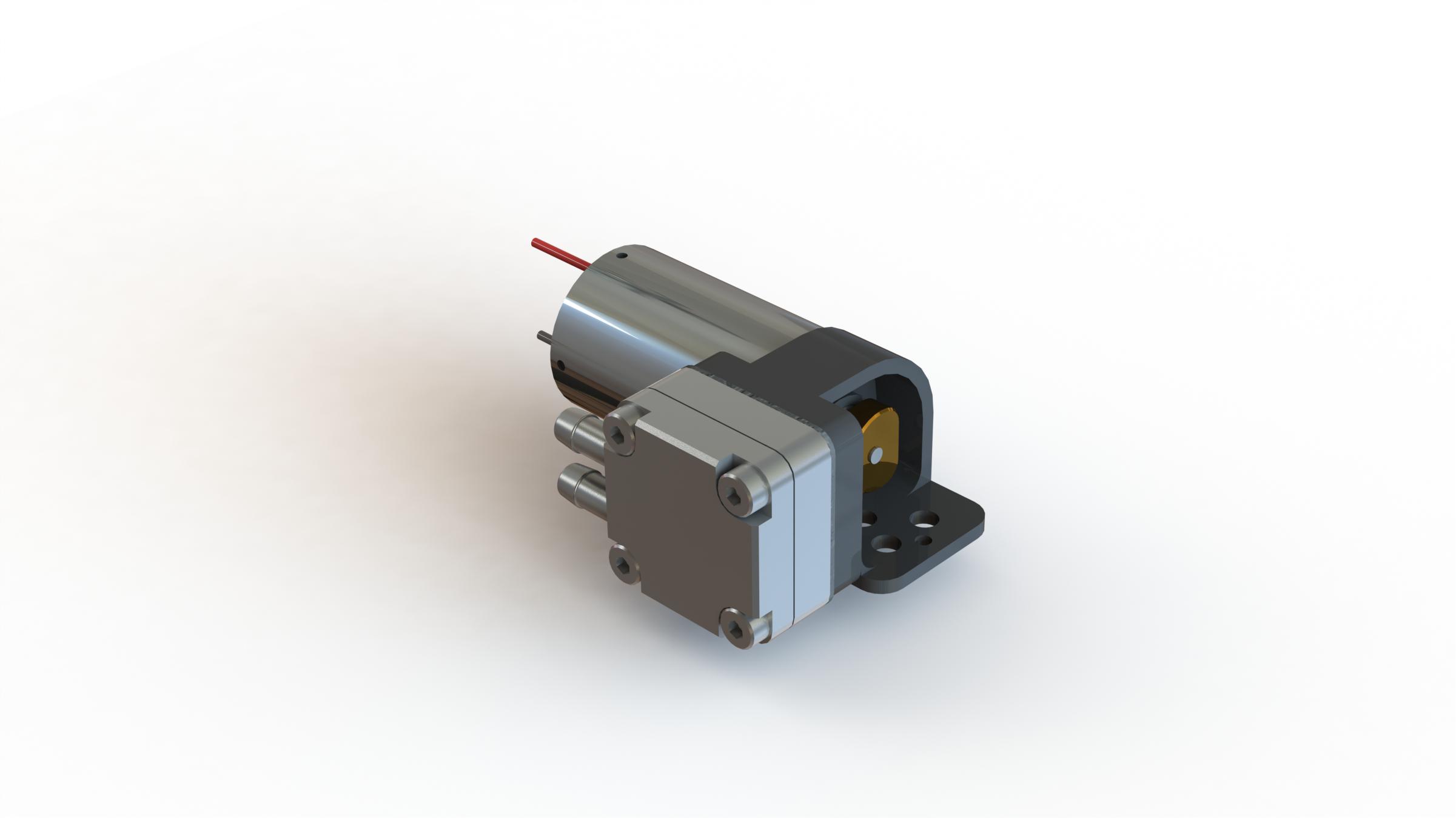 RS PRO 3 → 6V -400/1000 mBar Direct Coupling Gas Compressor Pump Water Pump, 0.4L/min