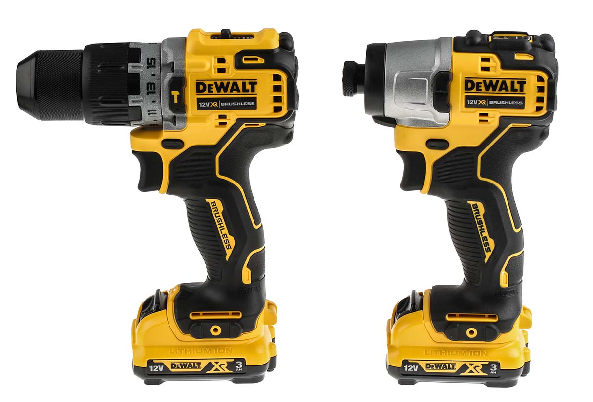 DeWALT DCK2111L2T-GB, 10.8V Cordless Cordless Power Tool Kit, Type G - British 3-Pin