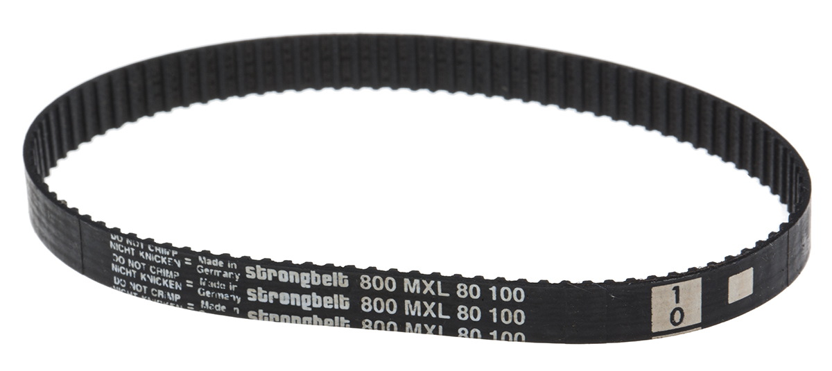RS PRO Timing Belt, 100 Teeth, 203.2mm Length, 6mm Width