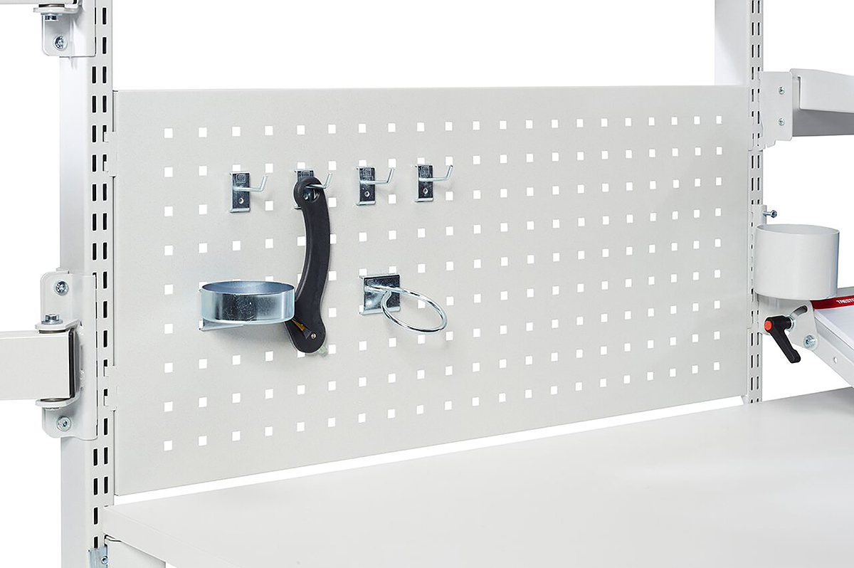 Treston 971mm Perforated Panel, For Use With Concept Bench