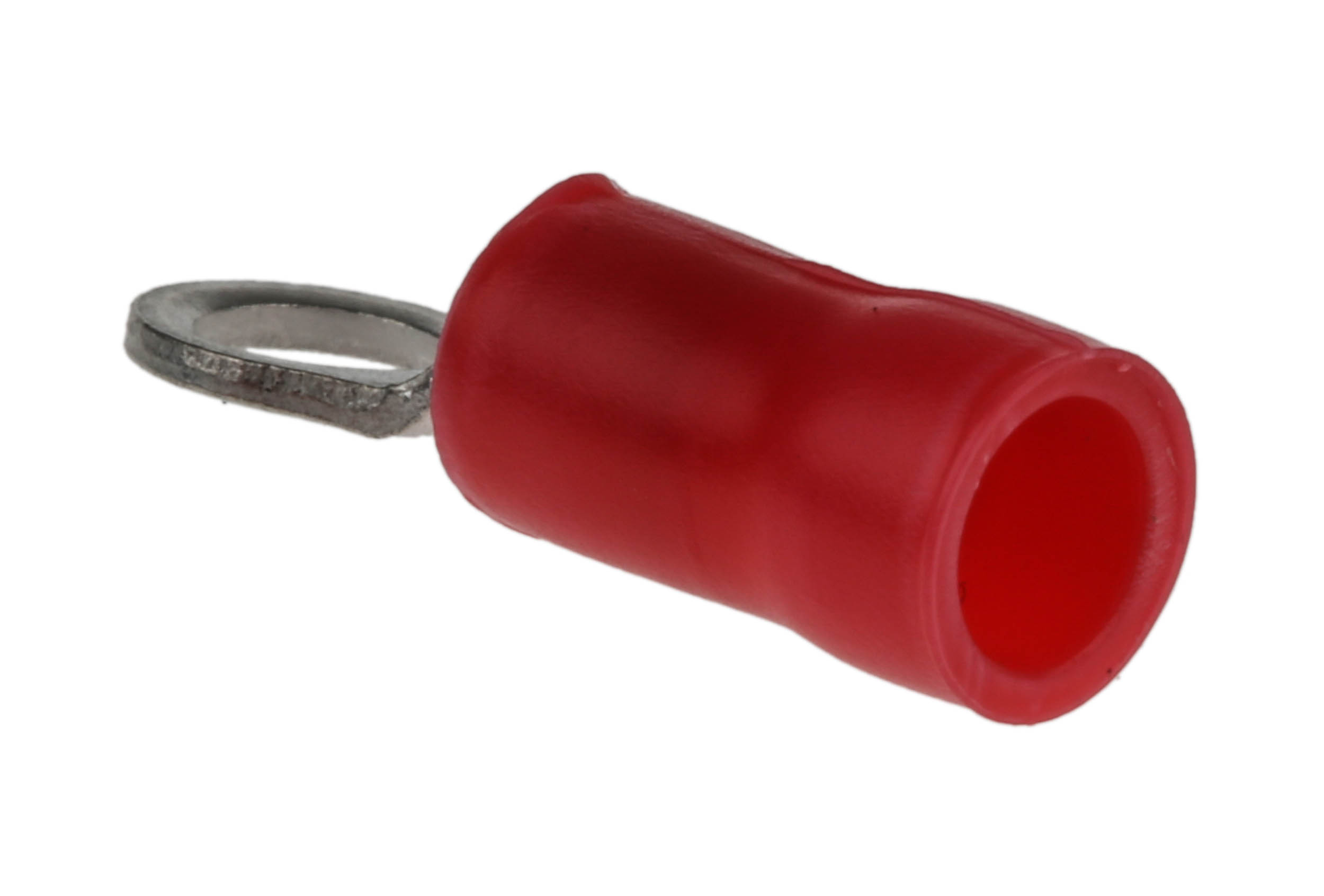 TE Connectivity, PLASTI-GRIP Insulated Crimp Ring Terminal, M3.5 Stud Size, 0.26mm² to 1.65mm² Wire Size, Red