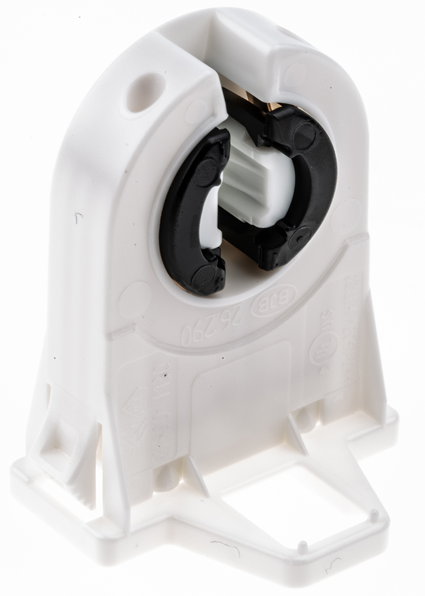 BJB Fluorescent T8/T12 Lamp Holder Snap-Fit - 26.290.4012.50