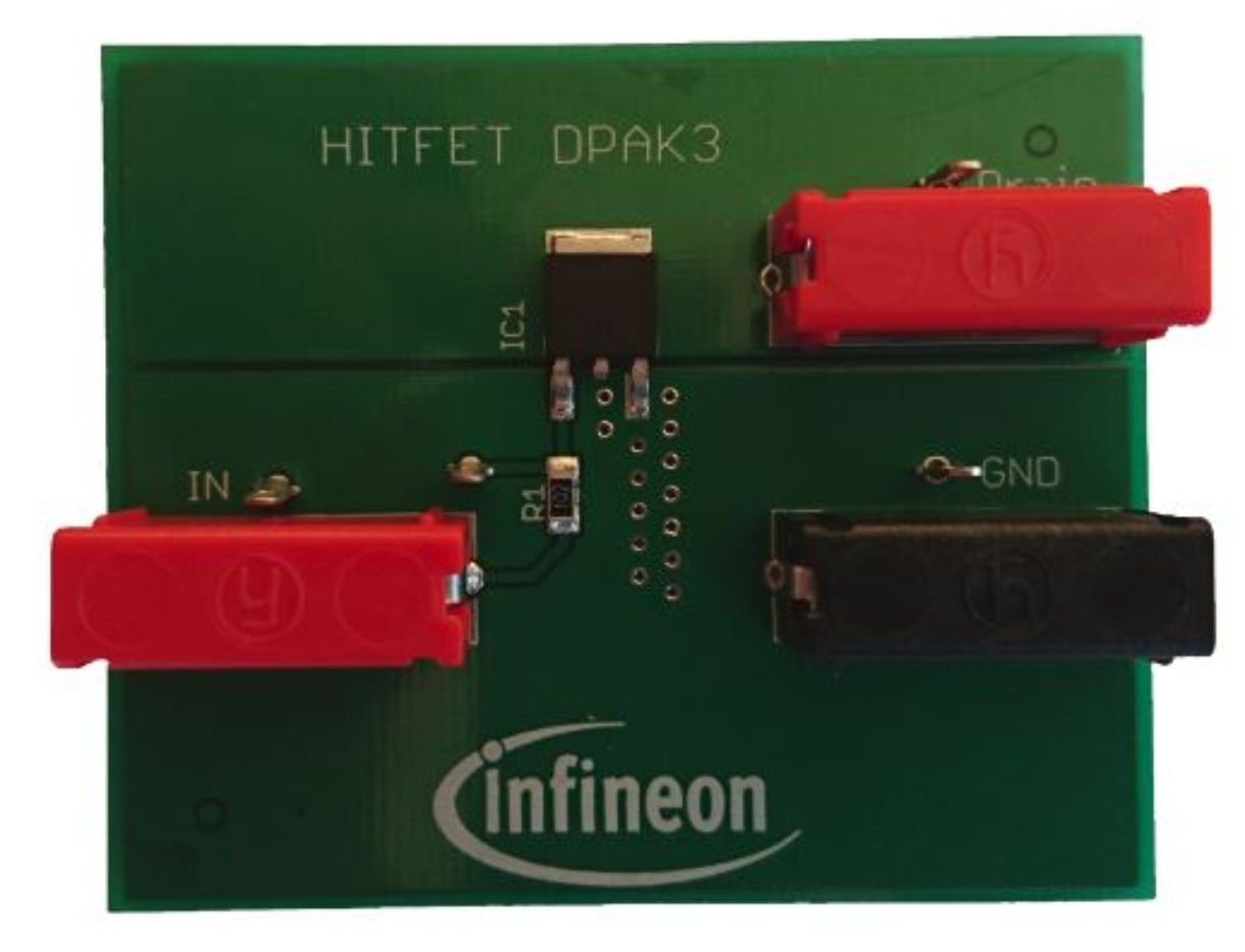 Infineon BTS3080TF DEMOBOARD Evaluation Board for BTS3035TF, BTS3050TF, BTS3080TF, BTS3125TF for Automotive