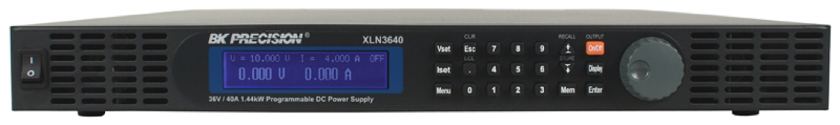 BK Precision XLN Series Bench Power Supply, 0 → 36 V, 0 → 40A, 1-Output, 1440 W