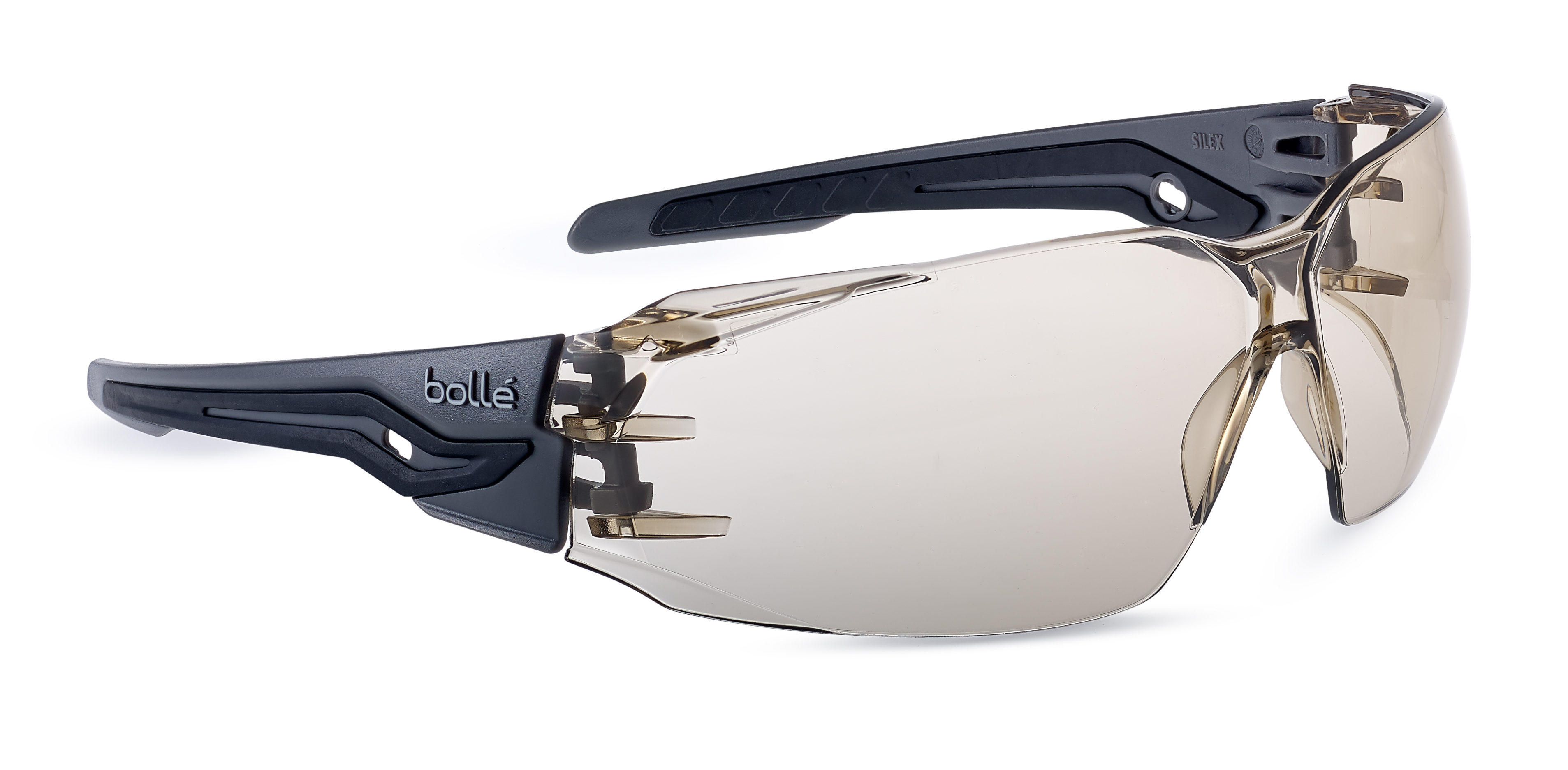 Bolle Safety SILEX+ Anti-Mist Safety Glasses, Brown PC Lens