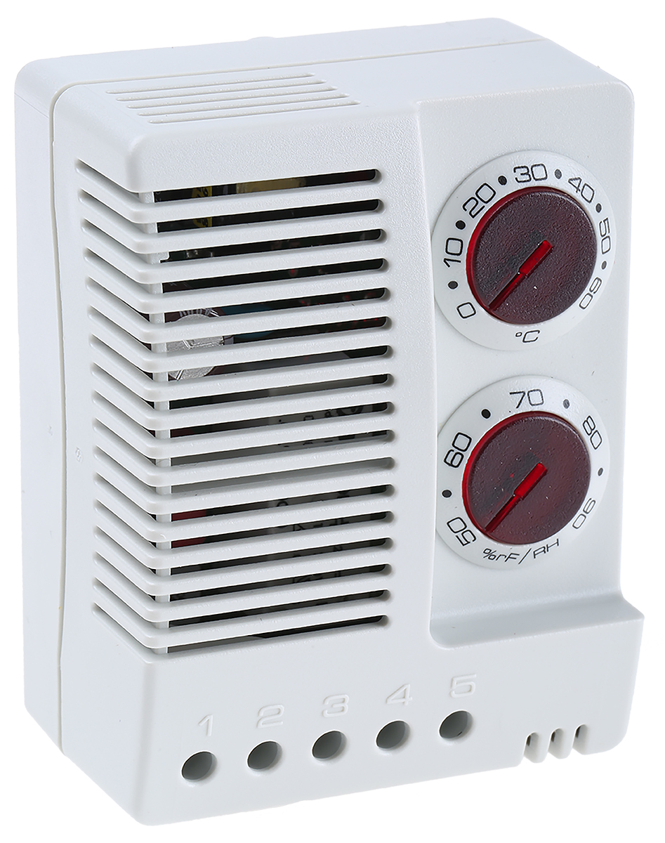 STEGO Hygrostat, 50 → 90%RH, 24 → 48 V dc