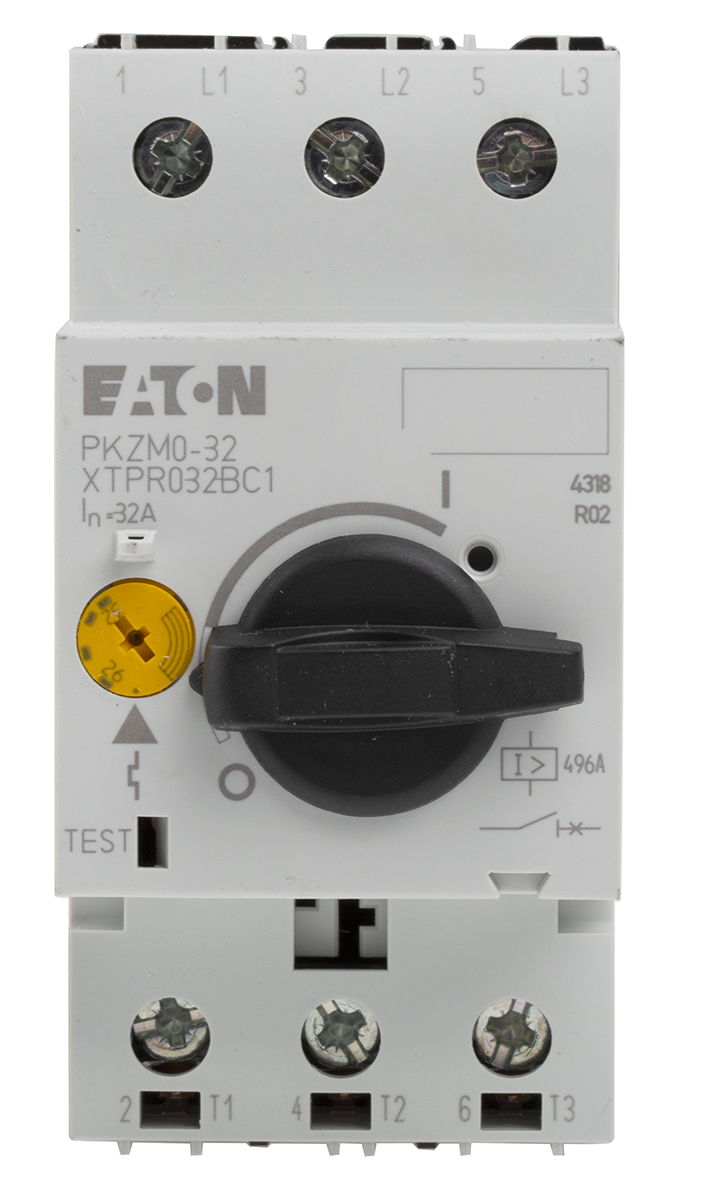 Eaton 25 → 32 A Motor Protection Circuit Breaker, 690 V ac