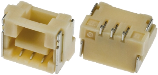 Molex CLIK-Mate Series Right Angle Surface Mount PCB Socket, 3-Contact, 1-Row, 1.25mm Pitch, Solder Termination