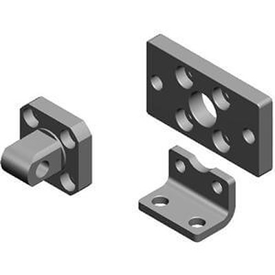SMC Mounting Bracket C55-C025, For Use With Compact Cylinder