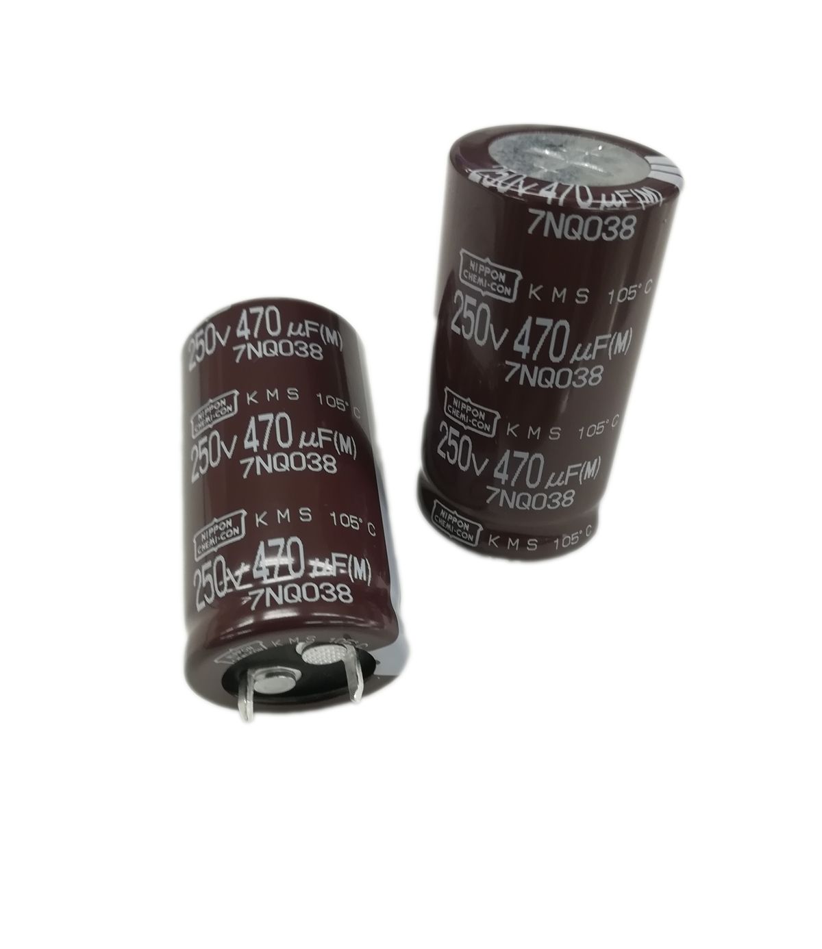 CHEMI-CON 470μF Aluminium Electrolytic Capacitor 250V dc, Snap-In - EKMS251VSN471MP40S