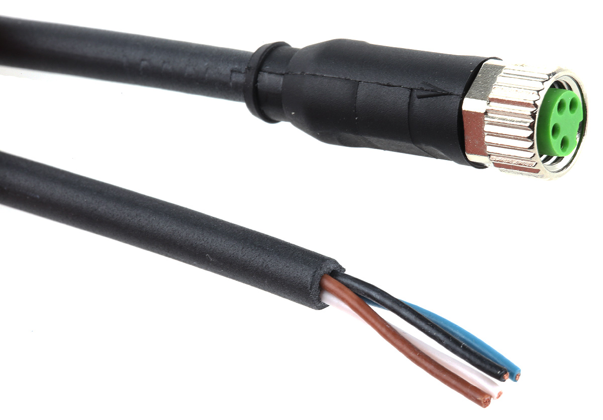 Murrelektronik Limited Female 4 way M8 to Free End Sensor Actuator Cable, 10 m