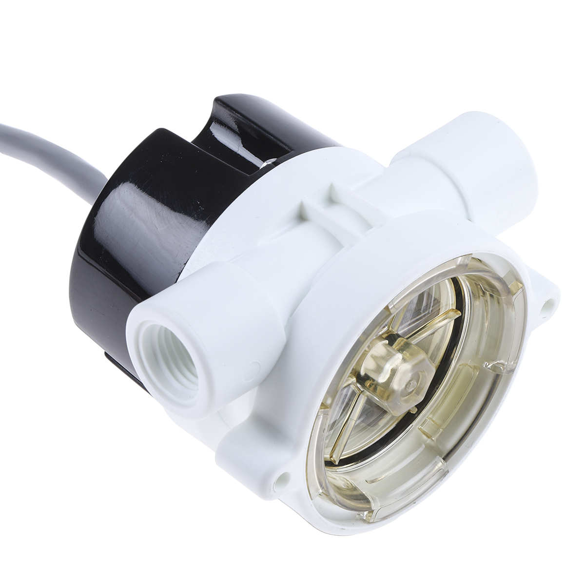 Gems Sensors RFS Series RotorFlow Electronic Flow Sensor for Liquid, 0.1 gal/min Min, 5 gal/min Max