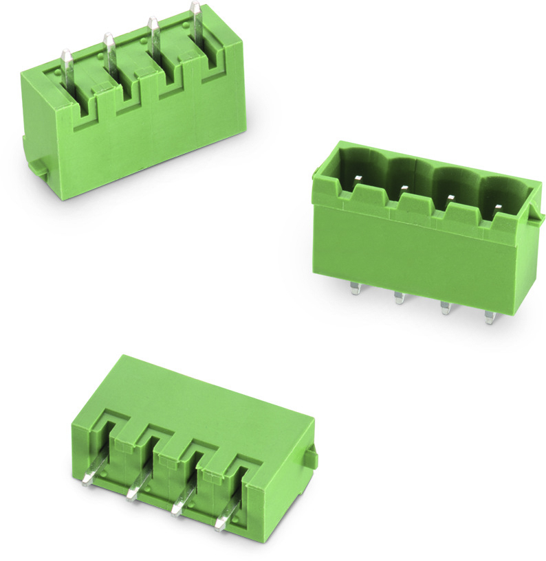 Wurth Elektronik, 5.08mm Pitch, WR-TBL, 4 Way, Vertical, Pluggable Terminal Block, Header, Through Hole, Solder