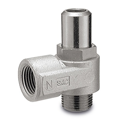 SMC AS1 Series Threaded Pneumatic Silencer & Exhaust Restrictor Function Fitting, M5 Inlet Port, 5mm Tube Inlet Port,