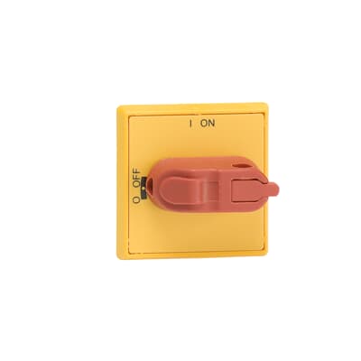 ABB Red/Yellow Rotary Handle