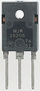 onsemi NJW1302G PNP Transistor, -15 A, -250 V, 3-Pin TO-3P