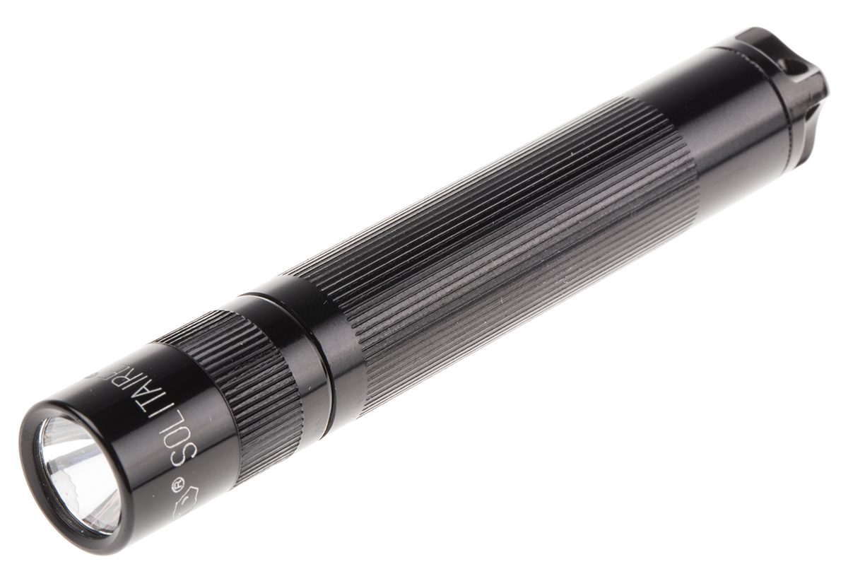 Maglite Solitaire LED Keyring Torch Black 37 lm, 81 mm