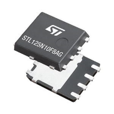 STMicroelectronics STL125N10F8AG Type N-Channel MOSFET, 125 A, 100 V Enhancement, 8-Pin PowerFLAT STL125N10F8AG