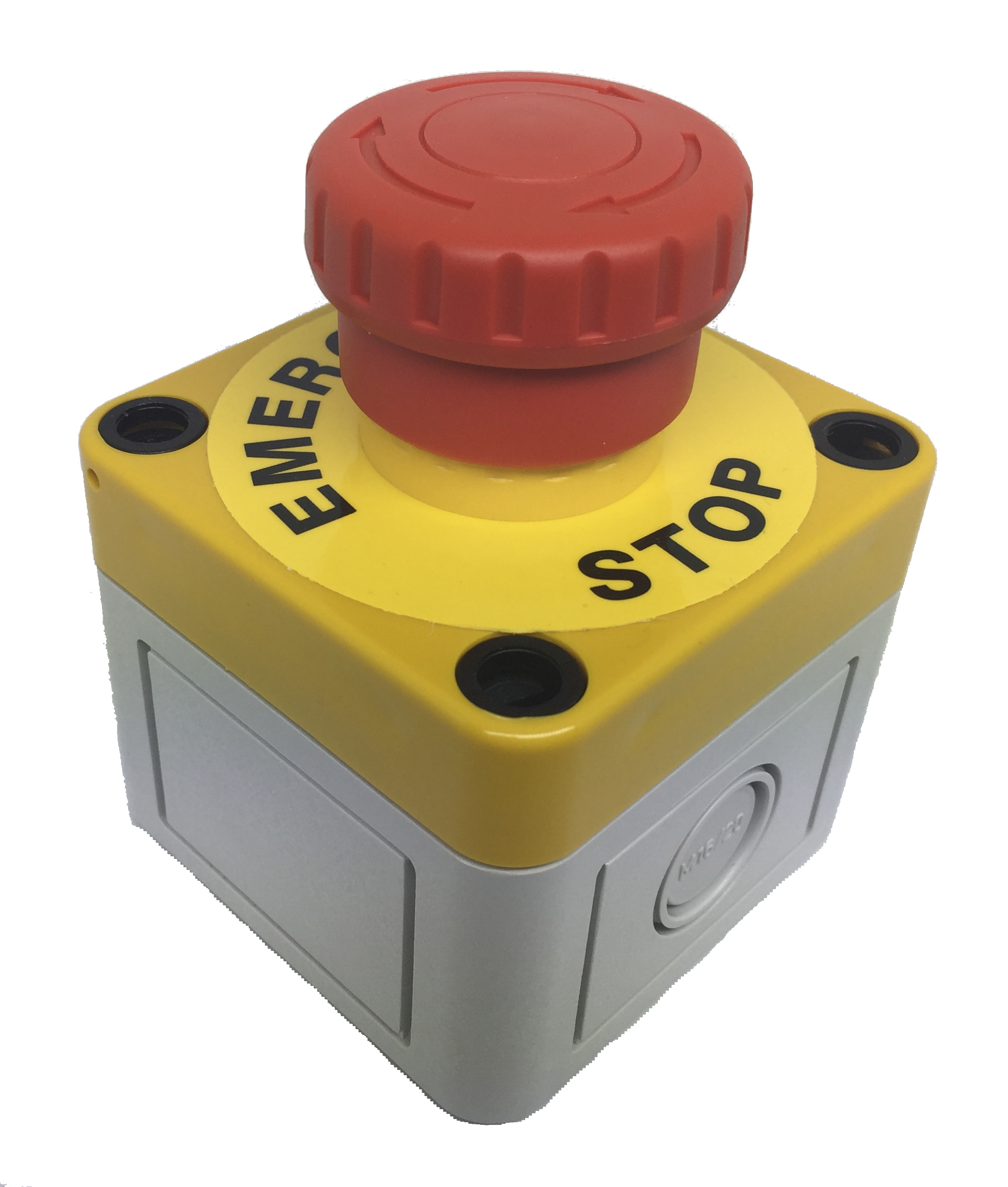 APEM A02ES-H Series Twist Release Emergency Stop Push Button, Panel Mount, 22mm Cutout, 2NC, IP20, IP65