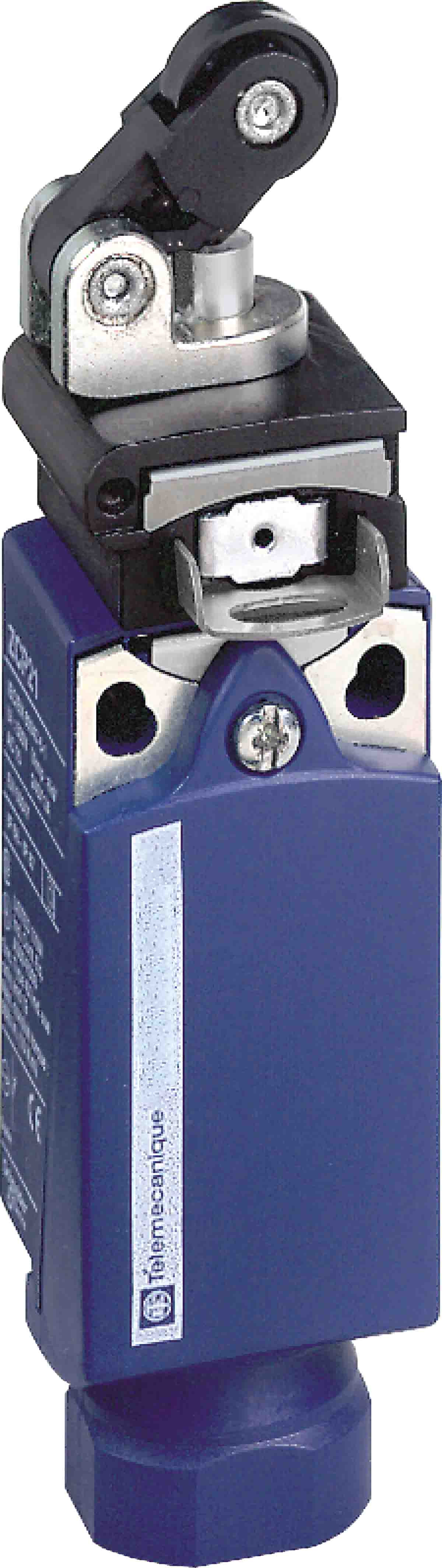 Telemecanique Sensors XCPR Series Roller Lever Plunger Limit Switch, 1NC/1NO, IP66, IP67, Plastic Housing, 10A Max