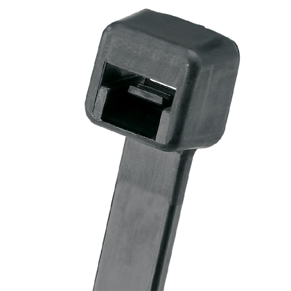 Panduit Cable Tie Assemblies, Premium Cable Tie, 99mm x 2.5 mm, Black Nylon, Pk-1000