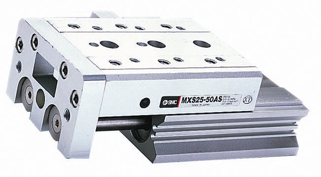 SMC Pneumatic Guided Cylinder - 12mm Bore, 10mm Stroke, MXS Series, Double Acting