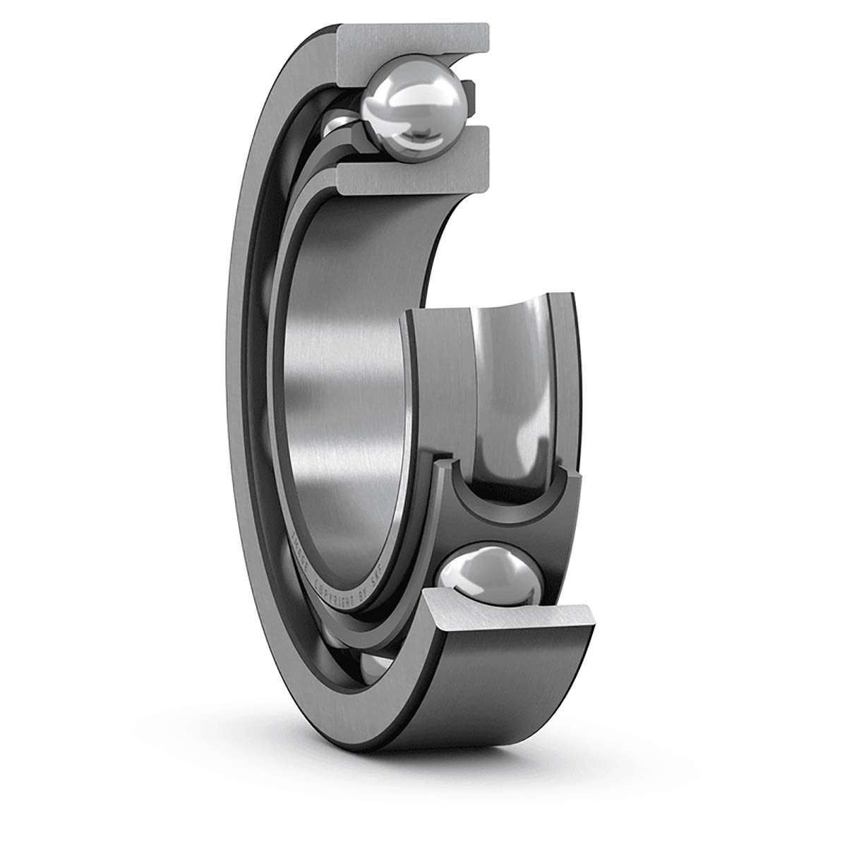 SKF 7317 BEGAF 1 Row Ball Bearing - 85 mm ID, 180 mm OD 41 mm Race Width