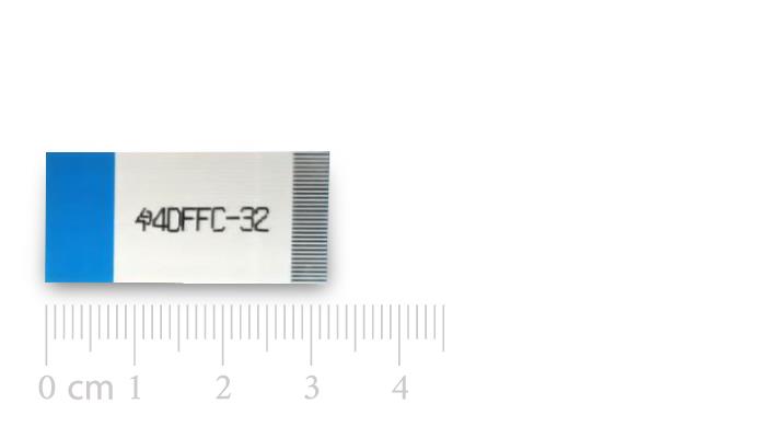 4D Systems 4D FFC Series FFC FFC Jumper Cable, 30-Way, 0.5mm Pitch, 32mm Length