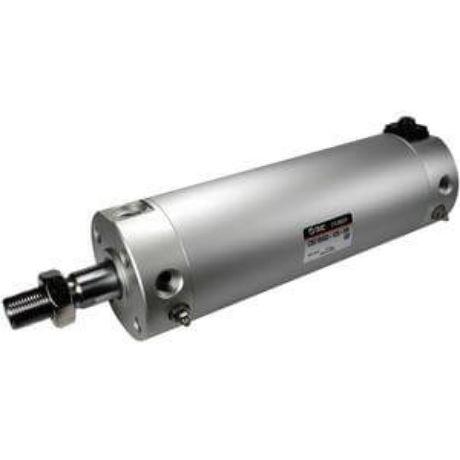 SMC 100 mm Pneumatic Piston Rod Cylinder - C96 Series, Double Acting Acting