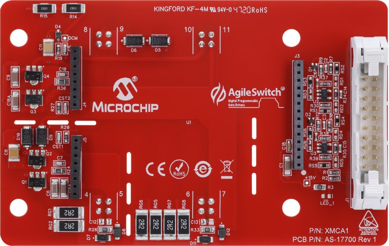 Microchip Module Adapter Board XM3 - 1200V for 2ASC-12A1HP for 2ASC-12A1HP