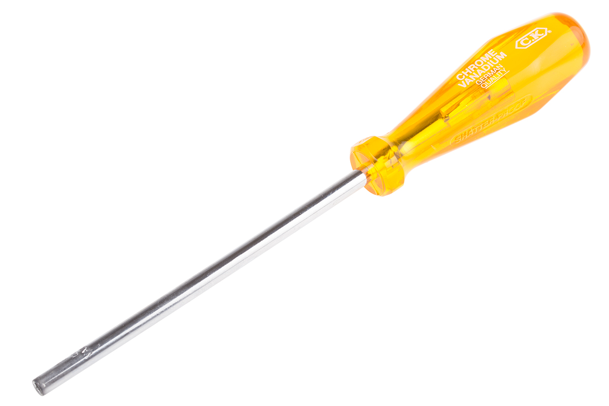 CK Hexagon Nut Driver, 3.5 mm Tip, 215 mm, 225 mm Blade