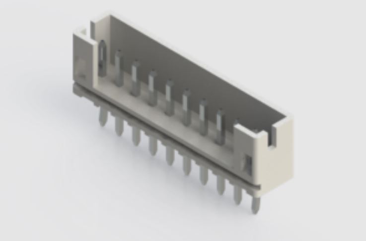 EDAC 140 Series Vertical Through Hole PCB Header, 10 Contact(s), 2 mm Pitch, 1 Row, Shrouded