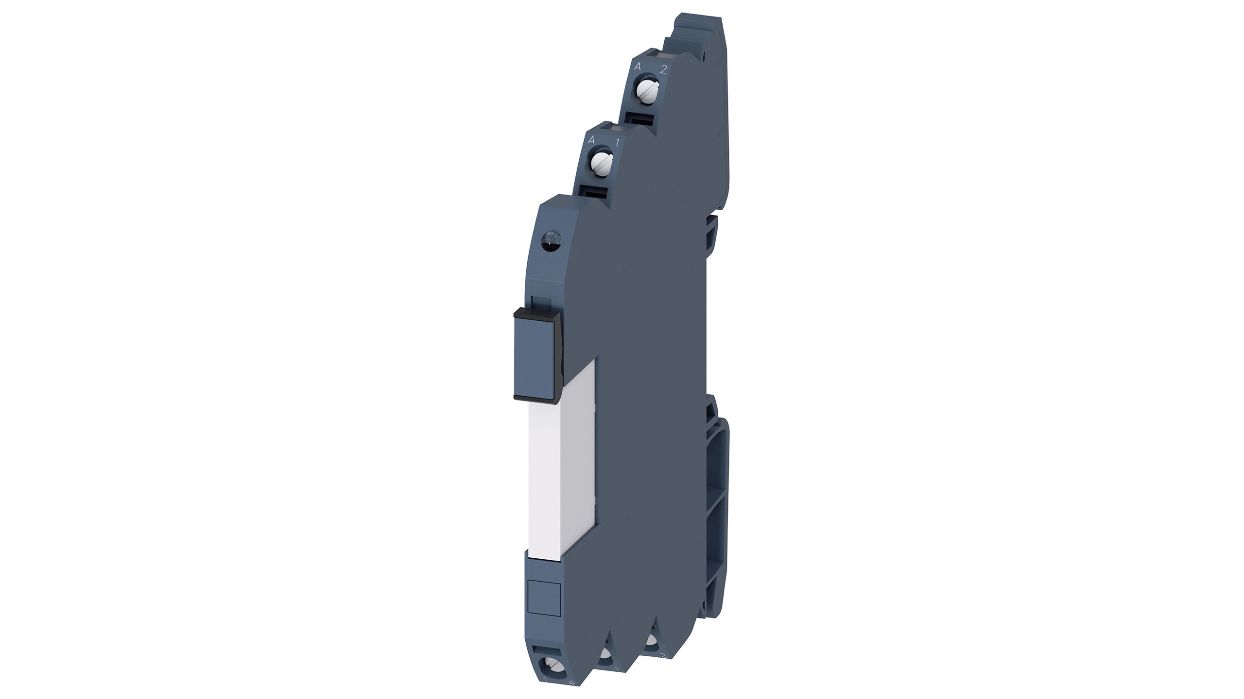 Siemens SIRIUS 3RQ3 Output Coupler with Plug-In Series Relay, Snap-On Rail Mount, 24V dc Coil, SPDT