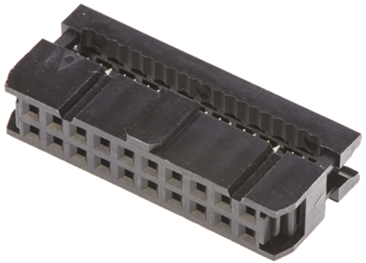 Amphenol Communications Solutions 20-Way IDC Connector Socket for Cable Mount, 2-Row
