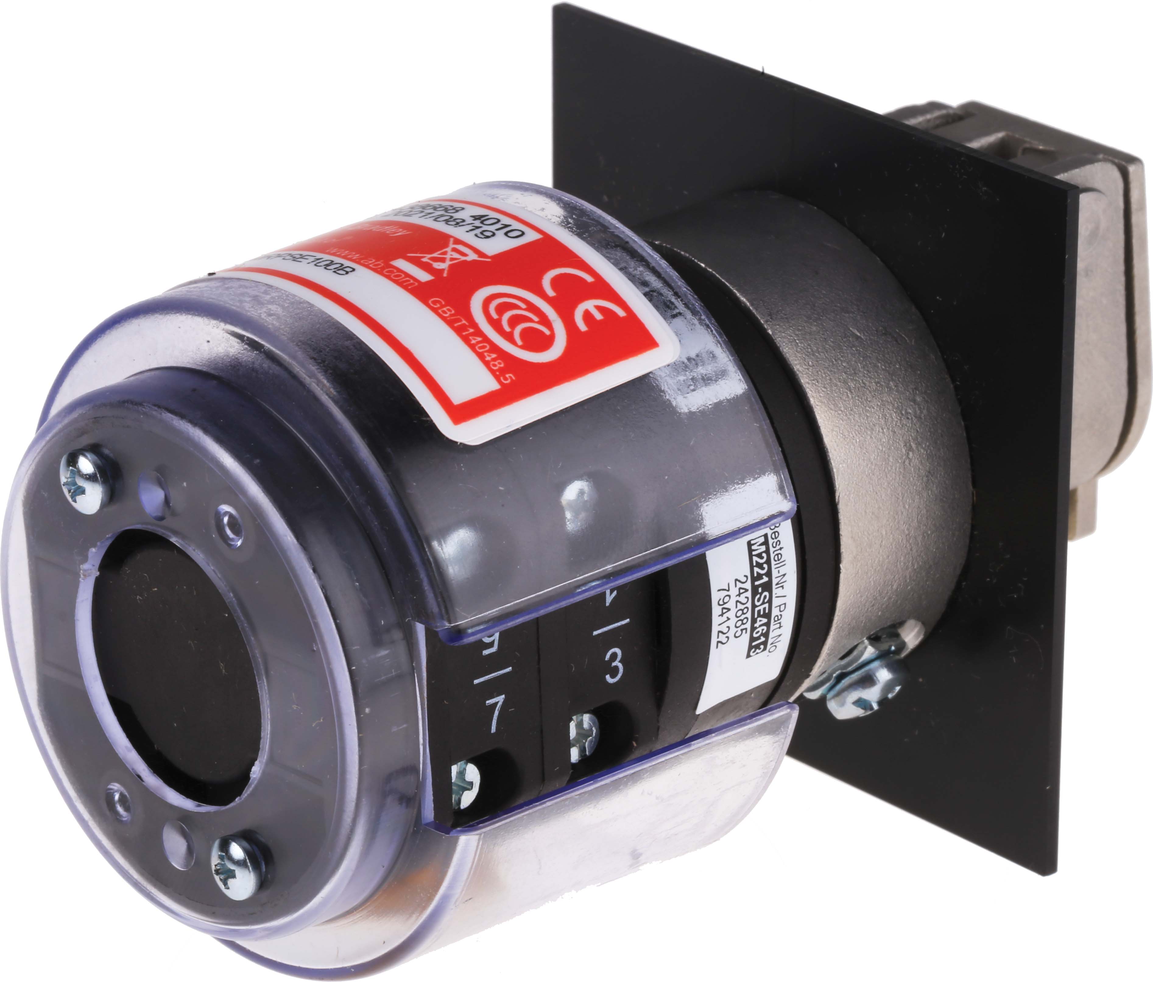 Allen Bradley Guardmaster 440T Safety Interlock Switch, 4NO, Keyed, Stainless Steel, Mechanical Lock