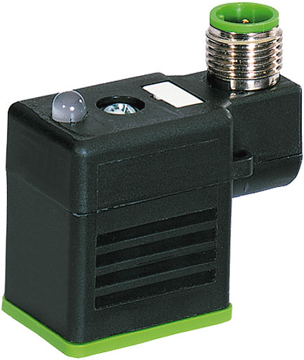 Murrelektronik Limited 3P DIN 43650, Female DIN 43650 Solenoid Connector with Indicator Light, 24 V Voltage