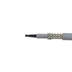 Alpha Wire Pro-Met Control Cable, 2 Cores 0.75 mm², 50 m, Screened, Grey Polyvinyl Chloride Sheath