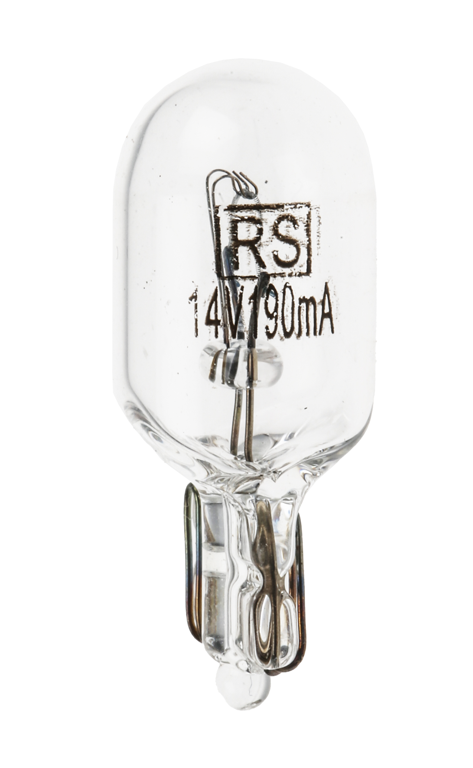 RS PRO Wedge Indicator Light, Clear, 14 V, 190 mA, 4000h