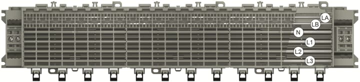 ABB SMISSLINE Series Socket Base for Use with SMISSLINE TP, 250A