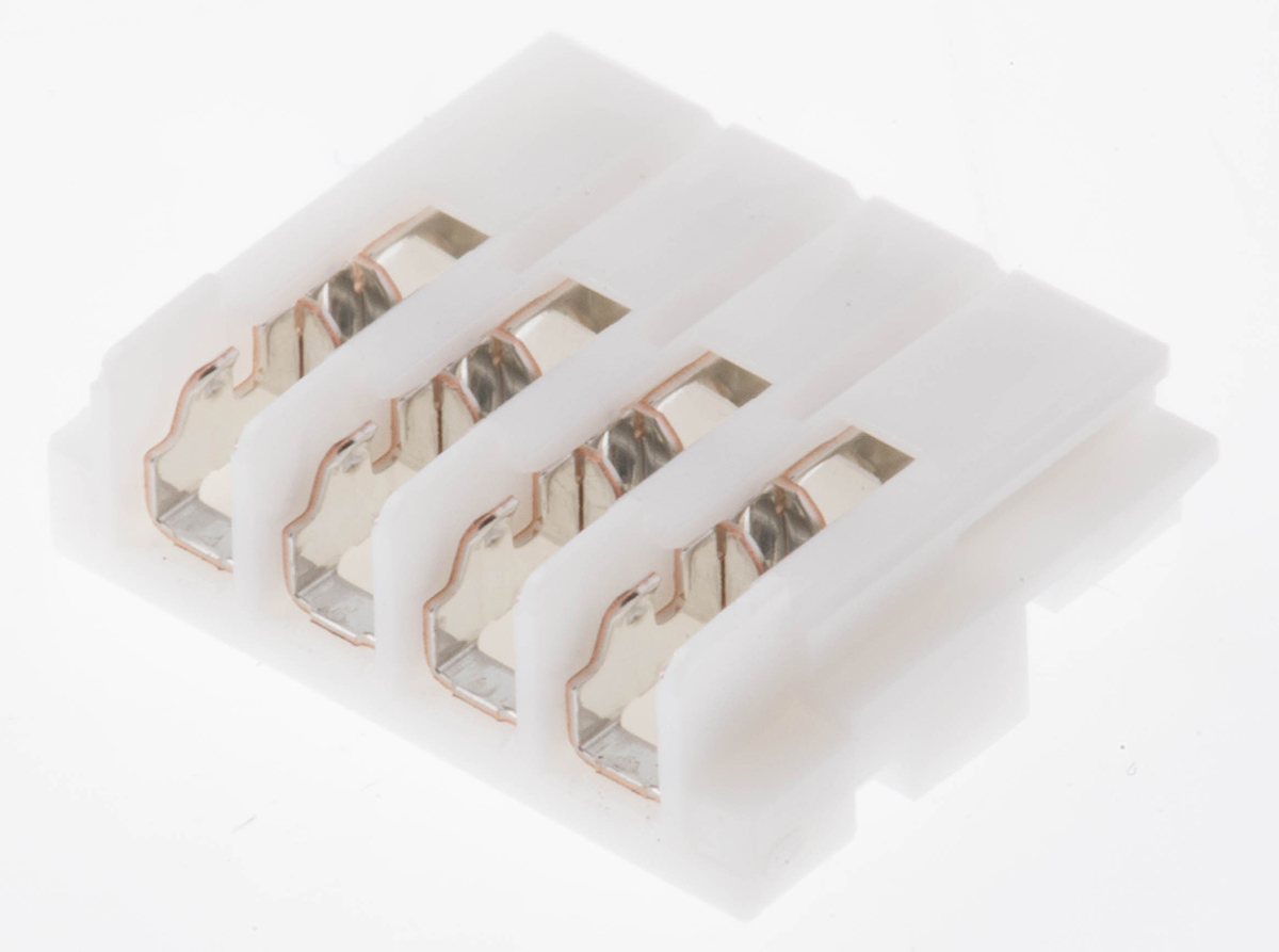 JST 4-Way IDC Connector Socket for Cable Mount, 1-Row