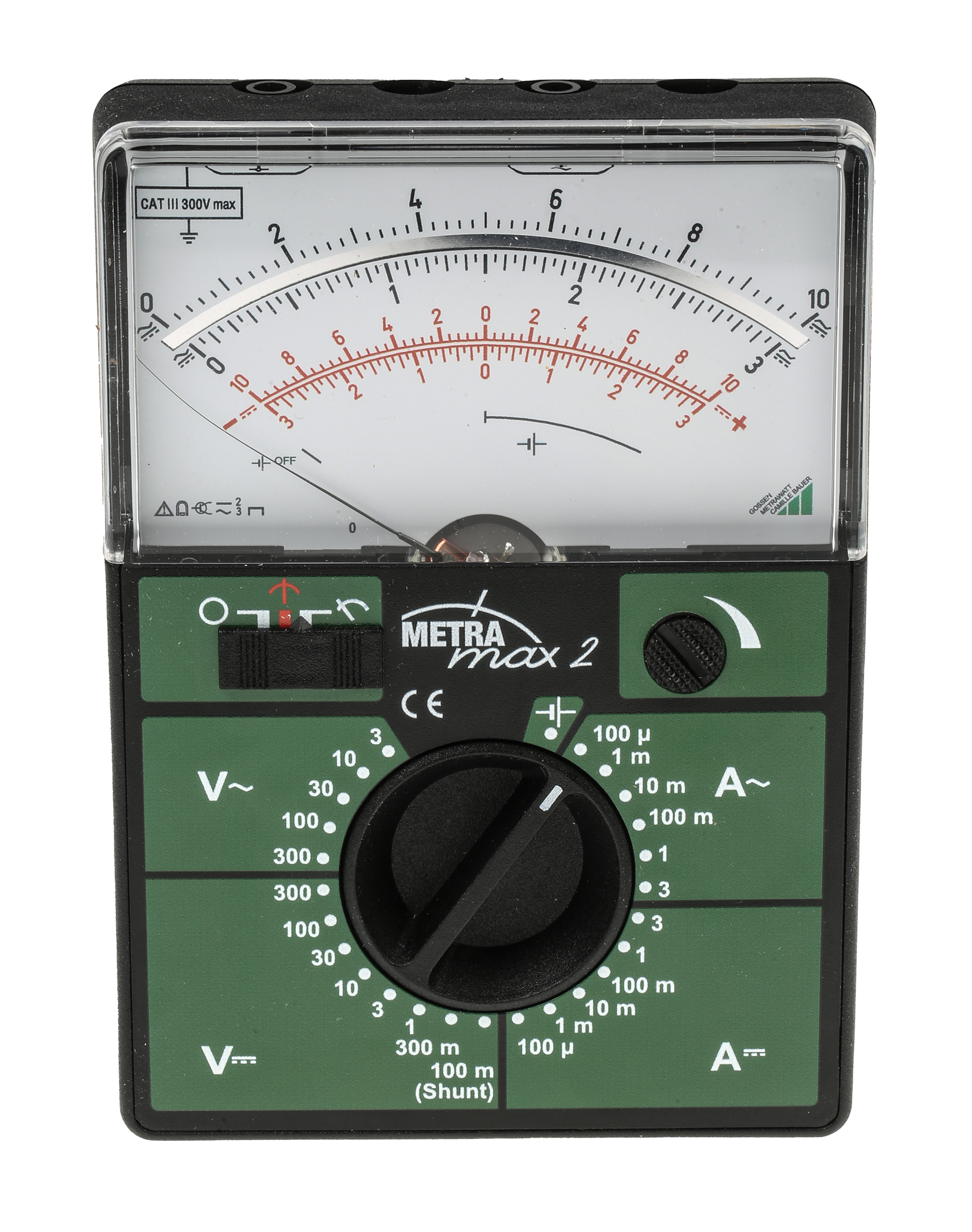 Gossen Metrawatt METRAmax 2 Handheld Analogue Analogue Multimeter